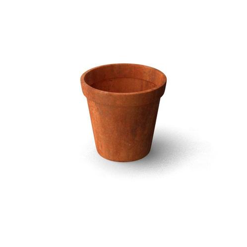 Geroba conische plantenbak Vora C3 800x800mm - Cortenstaal, Tuin en Terras, Bloembakken en Plantenbakken, Nieuw, Verzenden