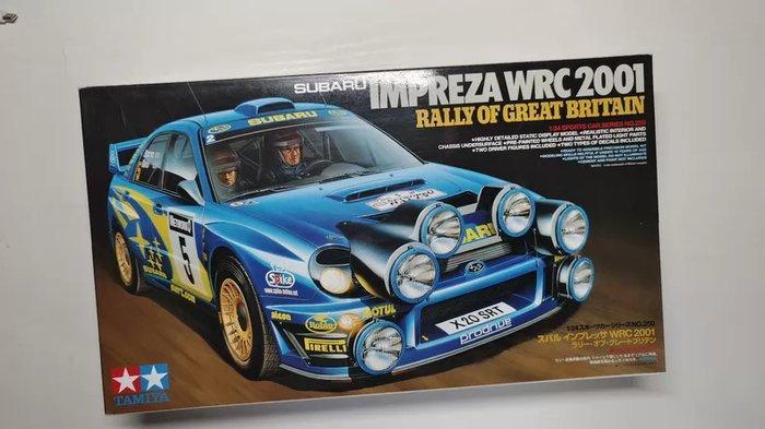 Tamiya 1:24 - Modelauto - Subaru Impreza WRC 2001, Hobby en Vrije tijd, Modelauto's | 1:5 tot 1:12