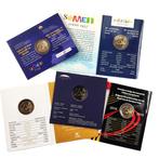Europa. 2 Euro 2007/2023 (5 coincards) (Zonder Minimumprijs)