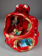 Lamp - Keramiek - Vintage Vallauris keramische schelpenlamp