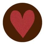 Callebaut Chocoladedecoratie Munt met Hart 280st., Nieuw, Verzenden