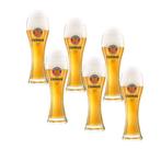 Erdinger bierglazen - 50cl - 6 stuks, Nieuw