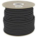 50 meter Elastisch Touw - 4 mm - ZWART - elastiek op rol, Verzenden, Nieuw