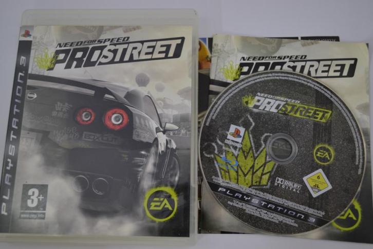 Need for Speed Prostreet (PS3), Spelcomputers en Games, Games | Sony PlayStation 3, 1 speler, Zo goed als nieuw, Online, Verzenden