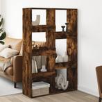 vidaXL kamerscherm 100x33x155,5 cm bewerkt hout gerookt, Verzenden, Nieuw, Overige houtsoorten