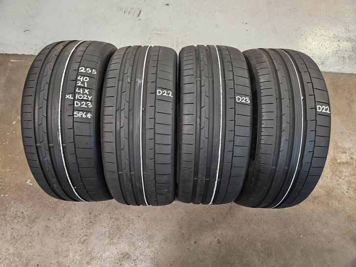 255/40/21 102Y CONTINENTAL SP6* D23/22 6,7MM PROFIEL, Auto-onderdelen, Banden en Velgen, 21 inch, Erkend duurzaam, Zomerbanden