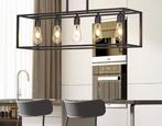 Industriële 5-lichts Plafondlamp – Vintage Zwart voor Keuken, Huis en Inrichting, Lampen | Hanglampen, Verzenden, Nieuw