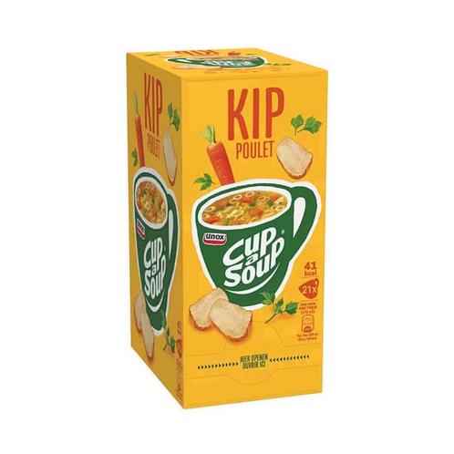 Cup-a-Soup Kippensoep - Pak van 21 zakjes, Zakelijke goederen, Kantoor en Winkelinrichting | Kantoorartikelen, Verzenden