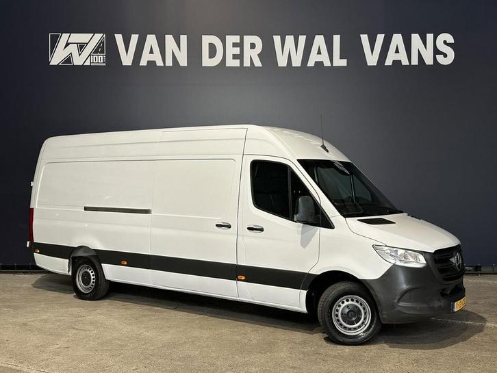 Zakelijke Lease |  Mercedes-Benz Sprinter 317 CDI 170pk L3H2, Auto's, Bestelauto's, Dealer onderhouden, Lease, Zwart, Handgeschakeld