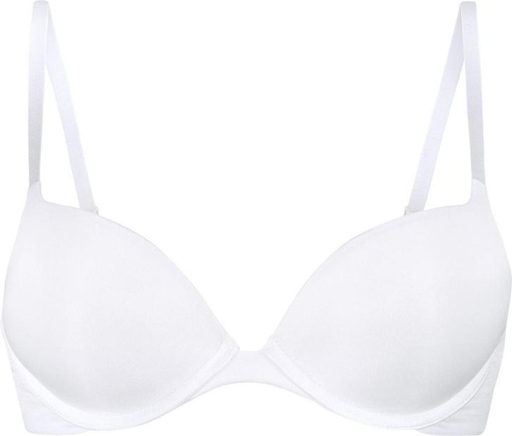 Hunkemöller - Maat 75B Maximizer BH Plunge - wit, Kleding | Dames, Ondergoed en Lingerie, Verzenden