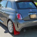 Rally Armor 12-18 Fiat 500 Red Mud Flap w/White Logo -, Ophalen of Verzenden, Nieuw