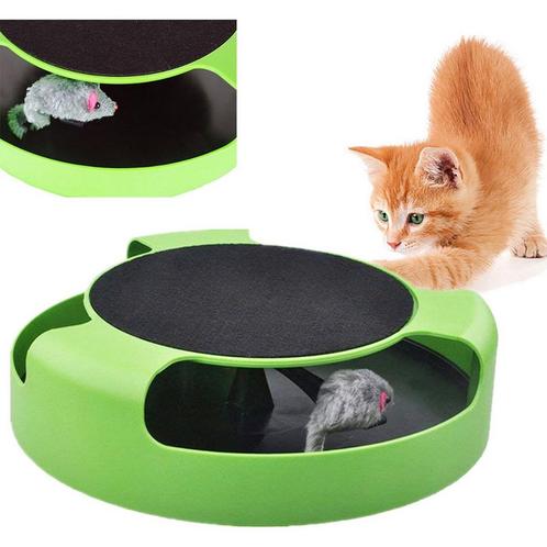 Kattenspeelgoed Volg de muis - Krabpaal - Kattenspeeltjes -, Dieren en Toebehoren, Overige Dieren-accessoires, Ophalen of Verzenden