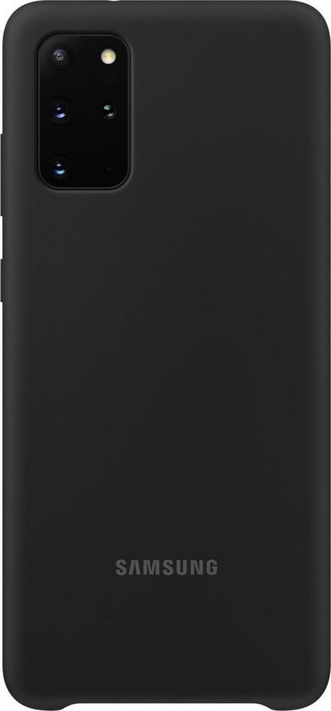 Samsung Silicone Cover - Samsung Galaxy S20 Plus - Zwart, Telecommunicatie, Mobiele telefoons | Hoesjes en Frontjes | Overige merken