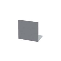 Vloerplaat antraciet staal vierkant 1200x1200mm, Huis en Inrichting, Kachels, Ophalen of Verzenden