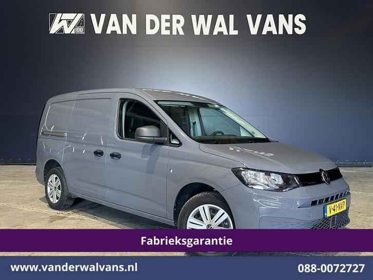 Volkswagen Caddy Cargo Maxi | 2.0 TDI 102pk L2H1, Auto's, Bestelauto's, Dealer onderhouden, Te koop, Handgeschakeld, Diesel, Zilver of Grijs