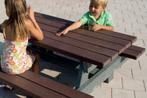 Rockwood® Picknicktafel Zwaar Kunststof Junior (83kg) 1.20m, Ophalen of Verzenden, Nieuw, Rechthoekig, Hout