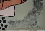 Corneille (1922-2010) - Loiseau rose exulte