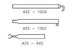 Campking Extra Dakligger 25/22 mm, Nieuw