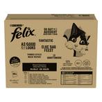 Felix Pouch Elke Dag Feest In Gelei Tonijn / Kabeljauw /, Dieren en Toebehoren, Dierenvoeding, Verzenden