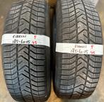 2x185-60-15 firelli winter 5mm €45 per band 185 60 15, Ophalen, Gebruikt, 15 inch, Band(en)