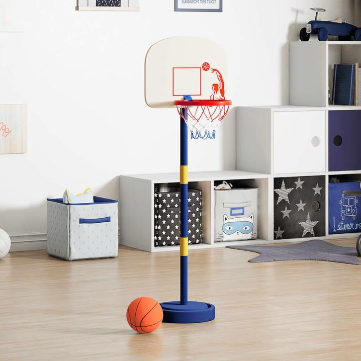 vidaXL Basketbalstandaard met bal en pomp hoogte verstelbaar, Sport en Fitness, Basketbal, Nieuw, Verzenden