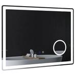 TRUUSK LED Badkamerspiegel - 3x Vergroting - Touch-Functie -, Verzenden, Nieuw