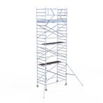 Rolsteiger Original 135x250 8,2m werkhoogte tegen de gevel, Doe-het-zelf en Verbouw, Steigers, Verzenden, Nieuw, Rolsteiger of Kamersteiger