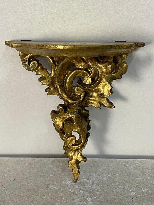 Beeld, Wandconsole Rococostijl - 15,5 cm - Hout, Antiek en Kunst, Antiek | Overige Antiek