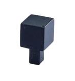 Meubelknop Jolie One 18 mm zwart, Doe-het-zelf en Verbouw, Hang- en Sluitwerk, Verzenden, Nieuw