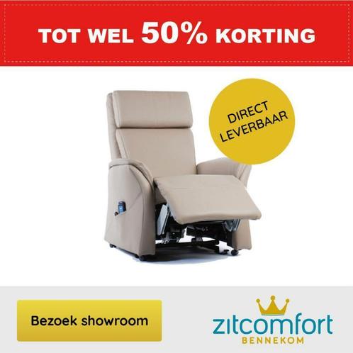 Sta-op-Stoel Wageningen - Goedkoop en Maatwerk 300+ modellen, Huis en Inrichting, Fauteuils, Minder dan 75 cm, Nieuw, 50 tot 75 cm
