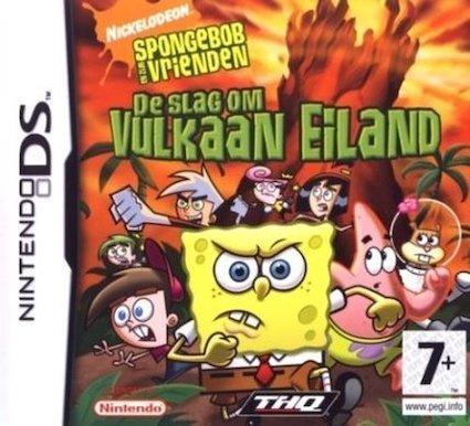 Spongebob en zijn Vrienden de Slag om Vulkaan Eiland, Spelcomputers en Games, Games | Nintendo DS, Zo goed als nieuw, Ophalen of Verzenden