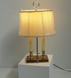 Tafellamp - Vintage bouillotte bureau lamp - Messing, Antiek en Kunst