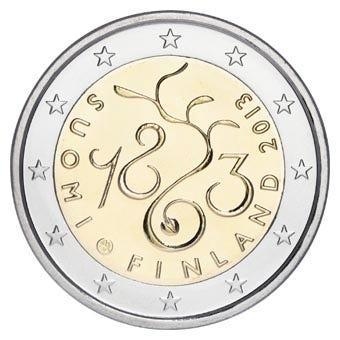 Finland 2 Euro 150 Jaar Parlement 2013, Postzegels en Munten, Munten | Europa | Euromunten, Verzenden