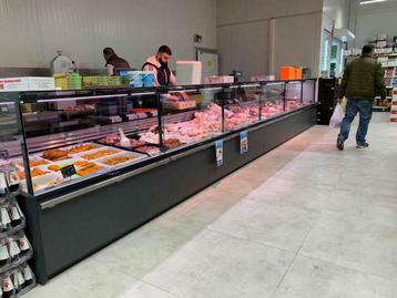 Plaatkoeling Vlees Toonbank Voor Slagerij beschikbaar voor biedingen