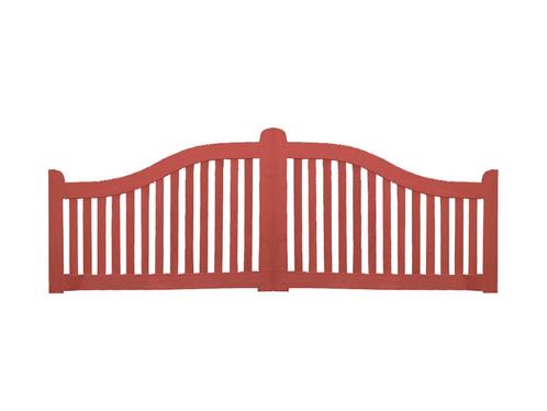 Dubbele toegangspoort padoek TP06 (incl. hang- en sluitwerk), Tuin en Terras, Schuttingen, Minder dan 3 meter, Nieuw, IJzer, 1 tot 2 meter