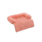 Hondenmand Xl Pluche 110 X 95 X 18 Cm Roze, Nieuw