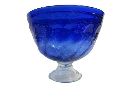 Kelk van gemêleerd glas, Verzamelen, Glas en Borrelglaasjes, Gebruikt, Verzenden