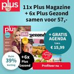 Ontvang gratis agenda 2026 bij Plus Magazine en Plus Gezond, Verzenden, Nieuw