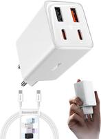 Baseus USB C-voeding, 65 W high-speed USB C-oplader, PD 3.0, Verzenden, Zo goed als nieuw