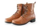 Mustang Veterboots in maat 42 Bruin | 10% extra korting, Kleding | Dames, Schoenen, Bruin, Verzenden, Overige typen, Zo goed als nieuw