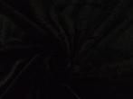 Kortharig bont stof – Zwart, 120 cm of meer, Zwart, Ophalen of Verzenden, Polyester