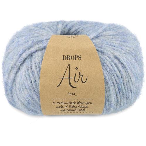 DROPS Air Mix - 10 mist - Wol Garen, Hobby en Vrije tijd, Breien en Haken, Ophalen of Verzenden