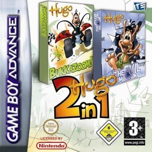 Hugo 2 In 1-Standaard (GBA) Gebruikt, Spelcomputers en Games, Games | Nintendo Game Boy, Zo goed als nieuw, Ophalen of Verzenden