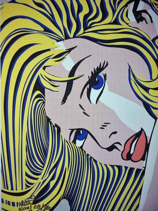 Tushikuni - BLOND MANE - Roy Lichtenstein vs Kuni, Antiek en Kunst, Kunst | Designobjecten