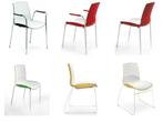 Now Italiaanse design eetkamerstoel kunststof kuip van, Huis en Inrichting, Stoelen, Ophalen of Verzenden, Nieuw