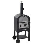 vidaXL Pizzaoven op houtskool met terracotta pizzasteen, Verzenden, Nieuw