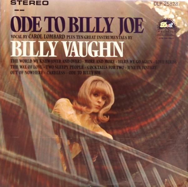 LP gebruikt - Billy Vaughn - Ode To Billy Joe, Cd's en Dvd's, Vinyl | Pop, Zo goed als nieuw, Verzenden