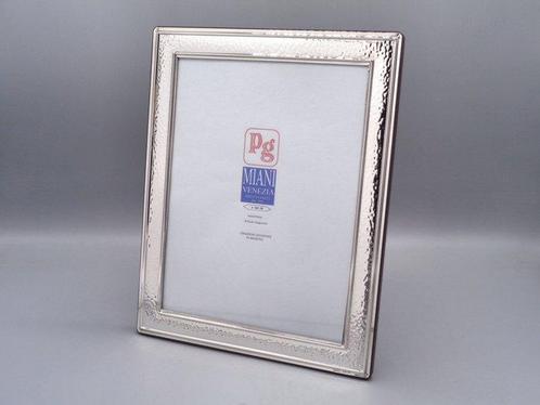PG-Miani Argenteria - Fotolijst - .925 zilver - Martellata, Antiek en Kunst, Antiek | Goud en Zilver