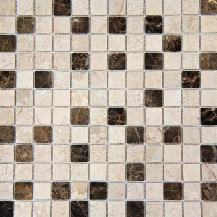 Mozaiek tegel beige 31.6x31.6 cm, Doe-het-zelf en Verbouw, Tegels, Nieuw, 10 m² of meer, Ophalen