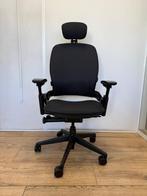 Steelcase Leap V2 - Bureaustoel Met Hoofdsteun - Zwart, Huis en Inrichting, Bureaustoelen, Verzenden, Zwart, Zo goed als nieuw